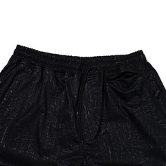 Dsxbs Super Wide Ventilation Pants Black Leather