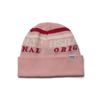 Logo Old School Beanie Pink Red