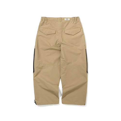 Mountain 3L Seam Sealing Wide Ventilation Pants Beige