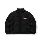 Skull_J Short Padding Jumper Black