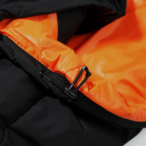 Skull_J Short Padding Jumper Black