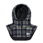 Zipper String Hoodwarmer Cotton Check