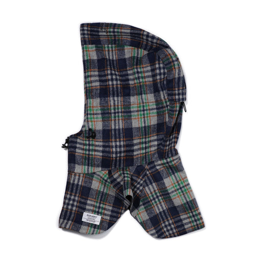 Zipper String Hoodwarmer Cotton Check