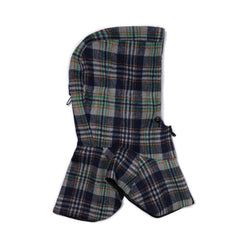 Zipper String Hoodwarmer Cotton Check