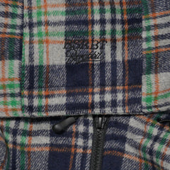 Zipper String Hoodwarmer Cotton Check