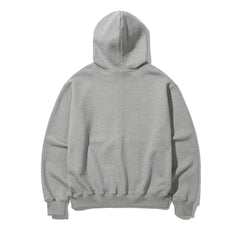 Embroidery Run Bsrbt Hoodie Zip-Up Melange Gray