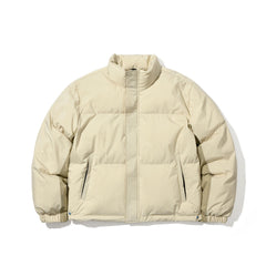 Comfy Short Padding Jumper Cream Beige