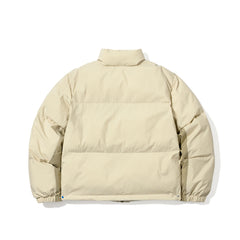 Comfy Short Padding Jumper Cream Beige