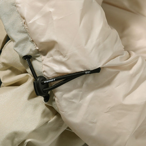 Comfy Short Padding Jumper Cream Beige