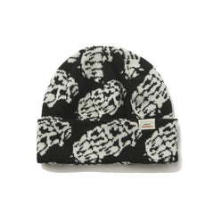 Over Logo Beanie Black