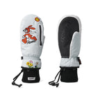 Sunday Rabbit Zipper Pocket Glove Sky