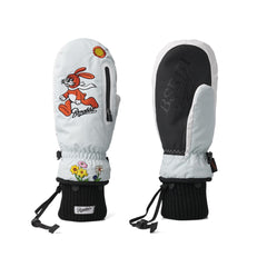 Sunday Rabbit Zipper Pocket Glove Sky