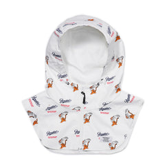 Zipper String Waterproof Hoodwarmer Tiger Rb White