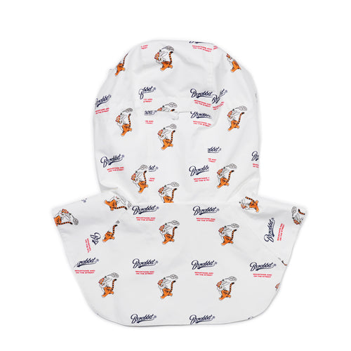 Zipper String Waterproof Hoodwarmer Tiger Rb White