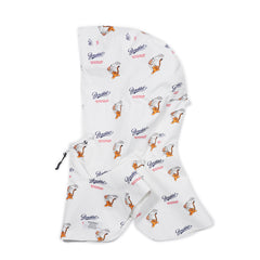 Zipper String Waterproof Hoodwarmer Tiger Rb White