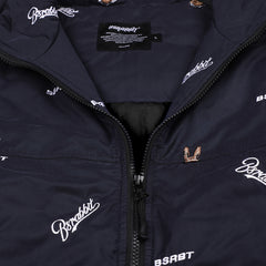 Bearrabbit Logo Padding Jumper Navy
