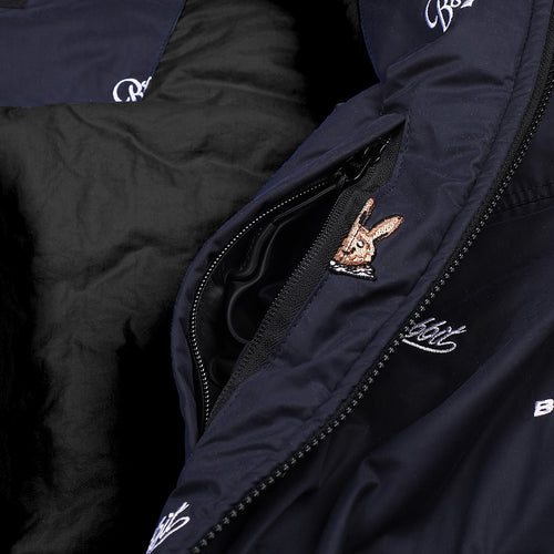 Bearrabbit Logo Padding Jumper Navy