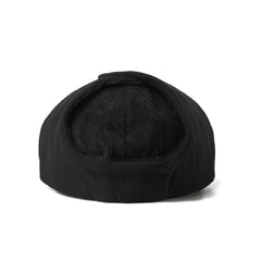 Bsrbt Earflap Hat Stripe Corduroy Black