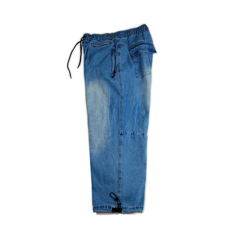 Dsxbs Super Wide Ventilation Wax Real Denim Pants
