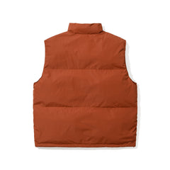 Logo Padding Vest Camel
