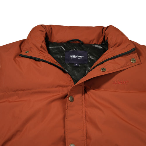 Logo Padding Vest Camel