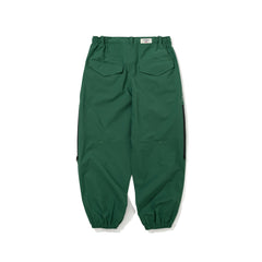 Bsr 3L Seam Sealing Wide Ventilation Pants Green