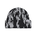 Flame Beanie Black Gray