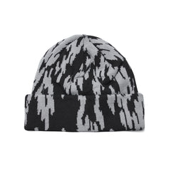 Flame Beanie Black Gray