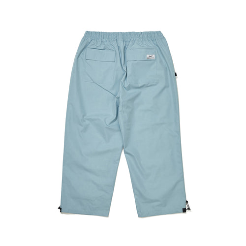 Logo Cotton Super Wide Pants Sky