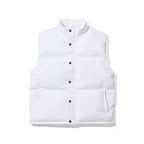 Logo Padding Vest White