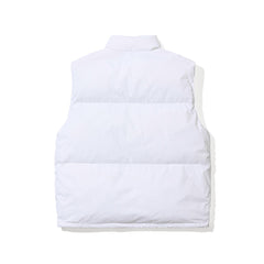 Logo Padding Vest White