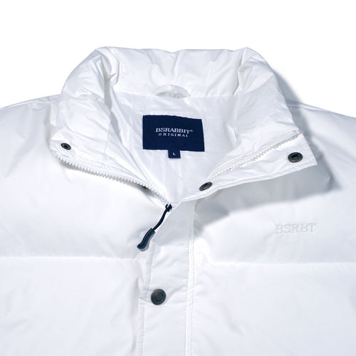 Logo Padding Vest White