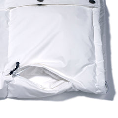 Logo Padding Vest White