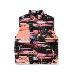 Logo Padding Vest Pink