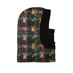 Og Hood Clava Bear Rabbit Dark Check