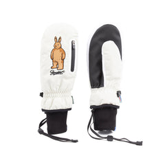 Bsr Zipper Pocket Glove Br Cream Beige