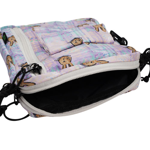 Mini Multi Cross Bag Bear Check