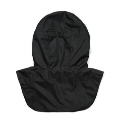 Zipper String Waterproof Hoodwarmer Black