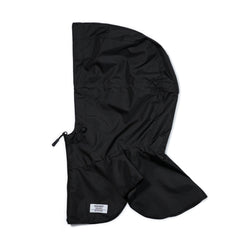 Zipper String Waterproof Hoodwarmer Black