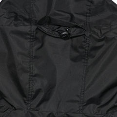 Zipper String Waterproof Hoodwarmer Black