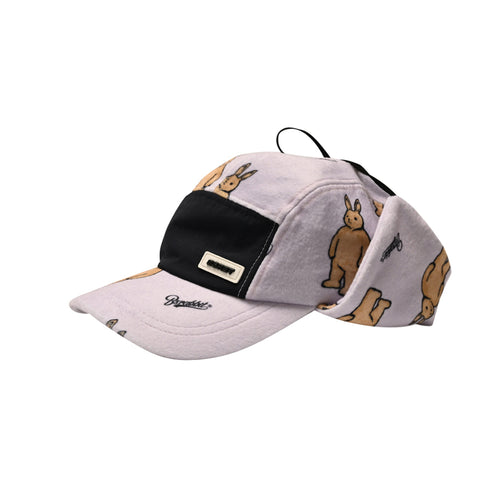 Br Pat Earflap Hat Purple