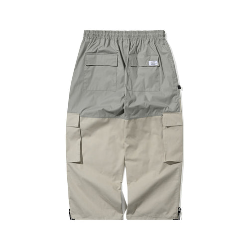 Big Cargo Super Wide Ventilation Pants Khaki Beige