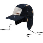 Br Pat Earflap Hat Navy