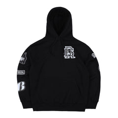 Bs Multi Logo Hoodie Black