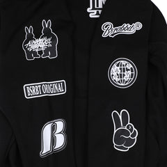 Bs Multi Logo Hoodie Black