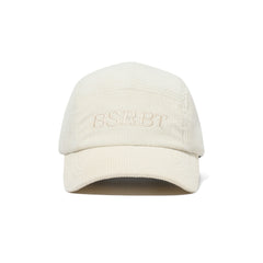 Bsrbt 5 Pannal Cap Stripe Corduroy White