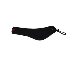 Cap Stopper Emb Reversible Headband Black