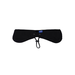Cap Stopper Emb Reversible Headband Black