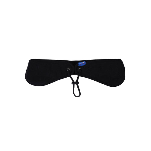 Cap Stopper Emb Reversible Headband Black