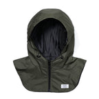 Zipper String Waterproof Hoodwarmer Khaki